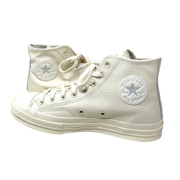 Converse Chuck 70 Sneakers For Women Leather Egret Shoes High Top Casual A00731C - Picture 5 of 9